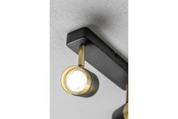 Decor Luminaire de plafond ORIO en aluminium 24.0x5.5x14.0 IP20 2*GU10 max. 50W rond noir. 1208963965
