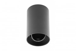 Decor Luminaire de plafond RESTO PC φ80x125mm IP20 max 20W rond noir. 1208963985