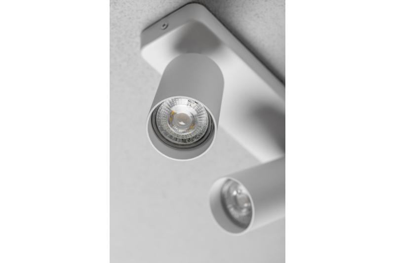 Decor Deckenleuchte SANTO BIS Aluminium IP20 max. 20W*2 doppelt rund weiß 1208964000