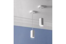 Decor Lampenoberfläche montiert SENSA MINI Aluminium 64X115 IP20 max 50W rundes weißes Gehäuse. 1208964012