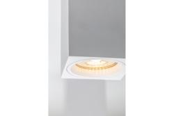 Decor Lampe encastrée de surface SENSA MINI en aluminium 70x70x115 IP20 max 50W boîtier carré blanc. 1208964014