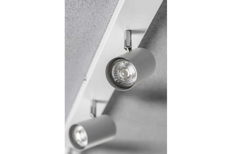 Decor Deckenleuchte VENETO IP20 max. 20W 4 x GU10 rund weiß 1208964041