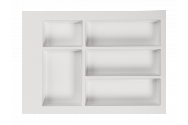 Decor Cutle Besteckkasten Einsatz für Küchenlade 400 Weiß 1208966373
