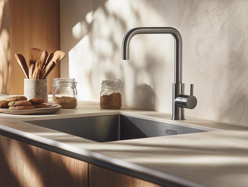 Pure.Sink Elite Steel Pure Küchenarmatur Edelstahl PS8010-02