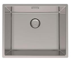 Évier en inox Pure.Sink Prestige 50x40cm,montage sous-plan,à fleur,en surface PPG5040-02