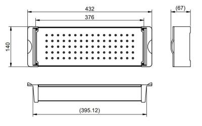 Pure.Sink Prestige cuvette pour évier Or PPGCL40-60