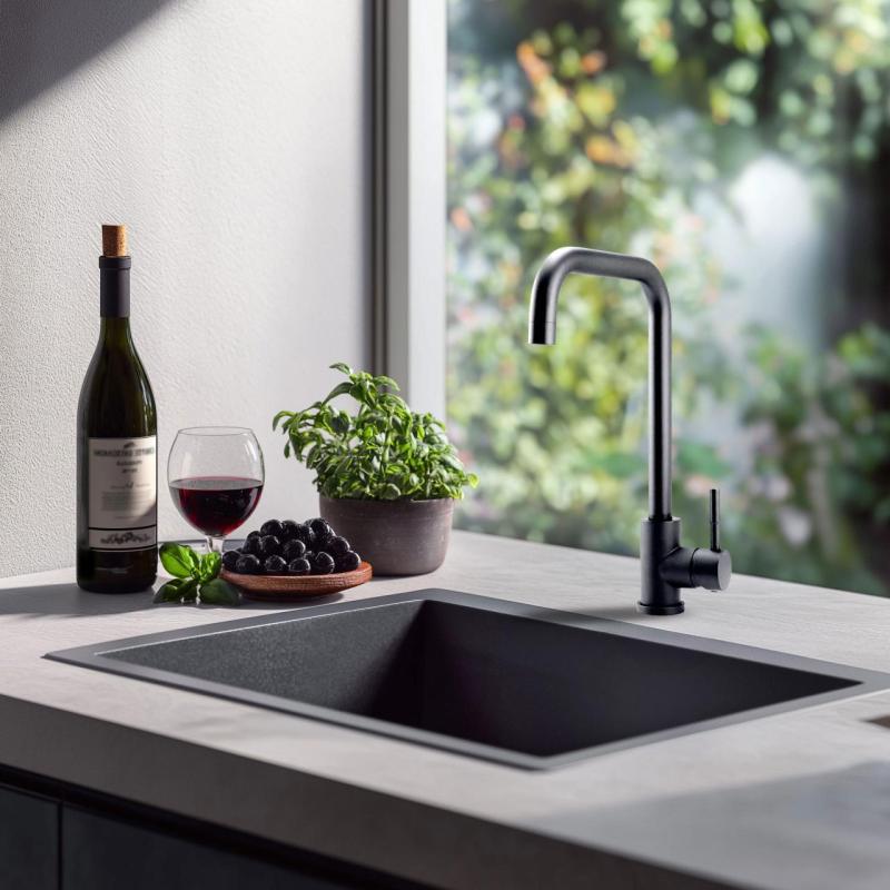 Pure.Sink Elite Steel Pure Küchenarmatur PVD Gun Metal PS8010-61.