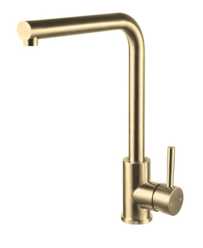 Pure.Sink Elite Steel Spark Küchenarmatur PVD gebürstetes Gold PS8040-60
