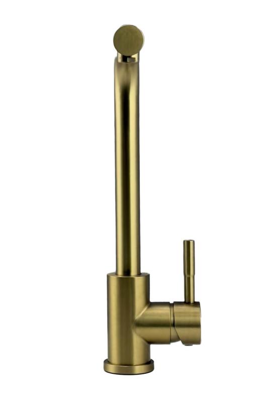 Pure.Sink Elite Steel Spark Küchenarmatur PVD gebürstetes Gold PS8040-60
