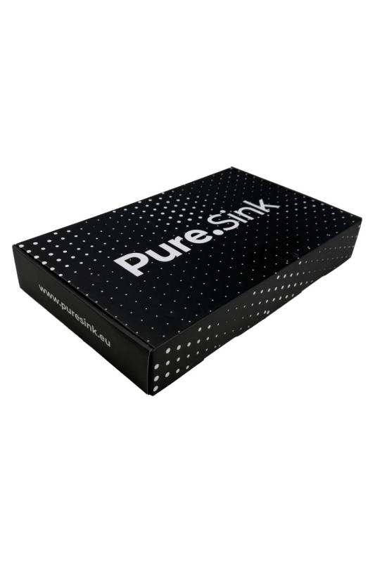 Pure.Sink Elite Steel Spark-S Küchenarmatur PVD gebürstetes Gold mit ausziehbarem Auslauf PS8041-60