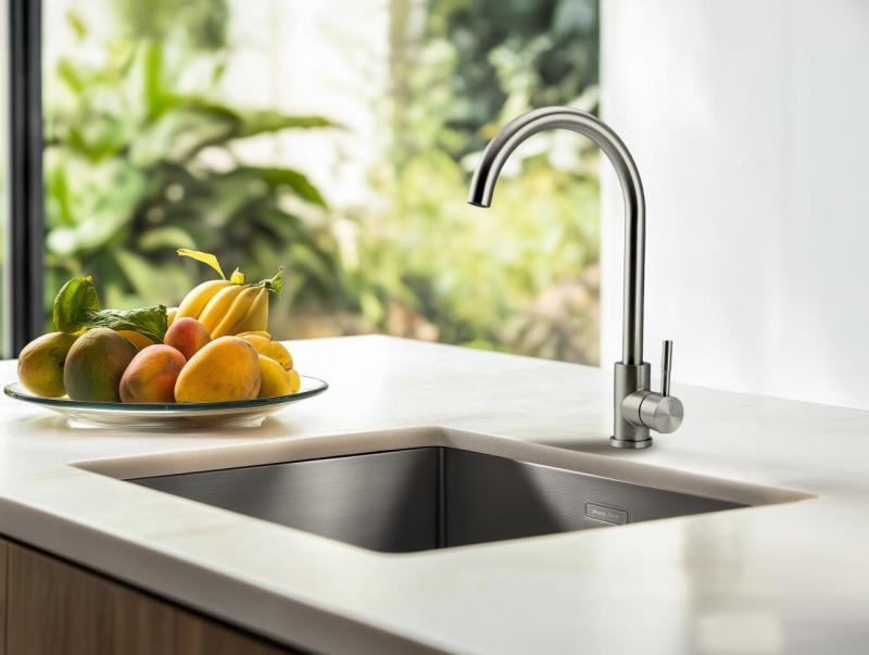 Pure.Sink Elite Steel Stream Küchenarmatur Edelstahl PS8044-02