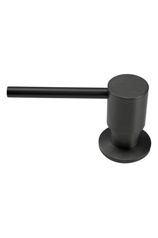 Der Pure.Sink Elite Steel Shine Seifenspender PVD Gun Metal PS9010-61