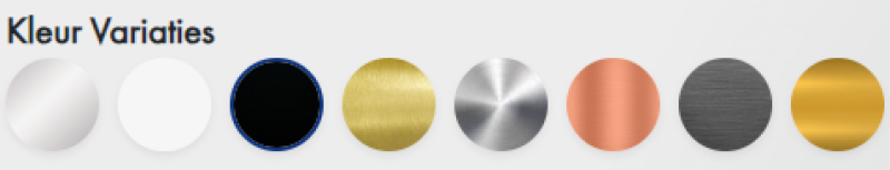 Révolution de l'eau Flow mitigeur de douche à trois voies avec douchette à main et douche de tête light gold T131NWGE