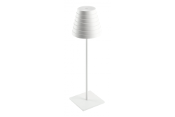 'Lampe de table LED FIZZI, 2,5W, 200lm, DC 5V, 1A,4000 K, batterie 4000 mAh, blanche'