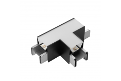 VINEA Connecteur en T, LED, noir