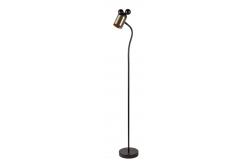 Lampe sur pied MOUSE, 0086, max.250V, 50/60Hz, 1*E27, max.25 W, IP20, dia.8 cm, noir/or