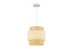 Luminaire de plafond ABRA, 6168, AC220-240V, 50/60Hz, 1*E27, max.40W, IP20, env. 40 cm, crème