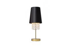 Luminaire de table NESTO 3, 6090, AC220-240V, 50/60Hz, 1*E27, max.40W, moy. 20 cm, noir/or