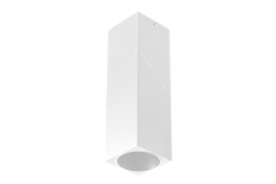 Luminaire de plafond VIRGO, max. 250V, 50/60Hz, 57x57x152mm, IP20, max. 20W, Carré, Blanc