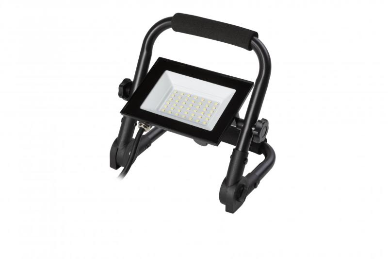 NELI Tragbarer Scheinwerfer, LED, 30W, 2700lm, 6400K, AC220-240V, IP65, 1.5m Kabel