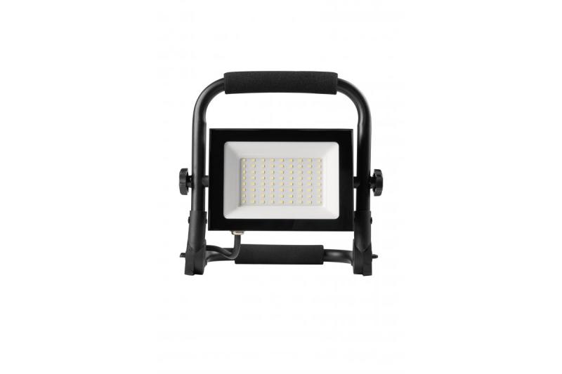 NELI Tragbarer Scheinwerfer, LED, 50W, 4500lm, 6400K, AC220-240V, IP65, 1,5m Kabel