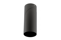 Lampe de plafond VIRGO, max. 250V, 50/60Hz, 57x152mm, IP20, max. 20W, Rond, Noir