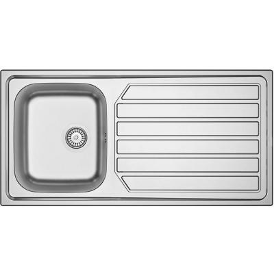 Banka Centurio 100-34 Évier en acier inoxydable à encastrer 100 x 50 cm avec égouttoir 1208970033