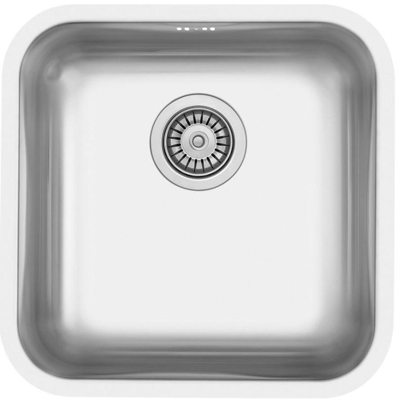 Évier sous plan Banka IB4040 en inox 40 x 40 cm 1208970039