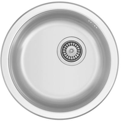 Banka U18380 Évier rond en acier inoxydable 45 cm Sous-plan 1208970056