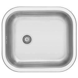 Évier encastrable Banka Boston en inox 457 x 400 mm 1208970069