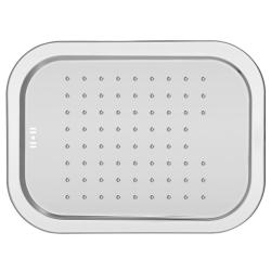 Évier peu profond en inox Banka Boston avec égouttoir 542 x 402 mm Montage en surface 1208970073