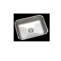 Évier Banka Detroit en inox 543 x 408 mm encastré 1208970078