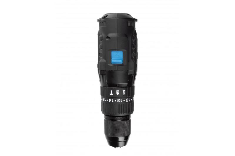 Högert Akku-Schlagbohrmaschine 18V bürstenlos für Ziegel, Stein, Holz, Metall und Kunststoff.