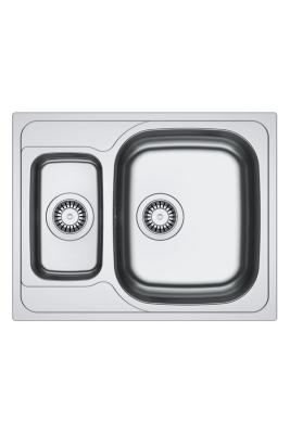 Franke Spark SKX 660 1,5 Évier en inox réversible Montage en surface 62x49cm 101.0714.455