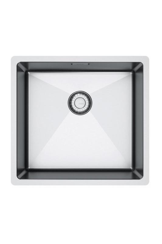 Franke Bolero Plus New R10 B2X 210-40-37 Edelstahl Spüle Flacheinbau, Unterbau und Aufbau 40x37 cm 127.0730.522