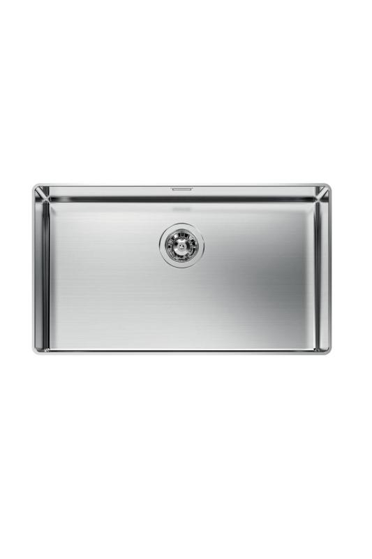 Foster Phantom Slimline Edelstahl Spüle 71x40cm Unterbau für keramische Arbeitsplatten 1208971121