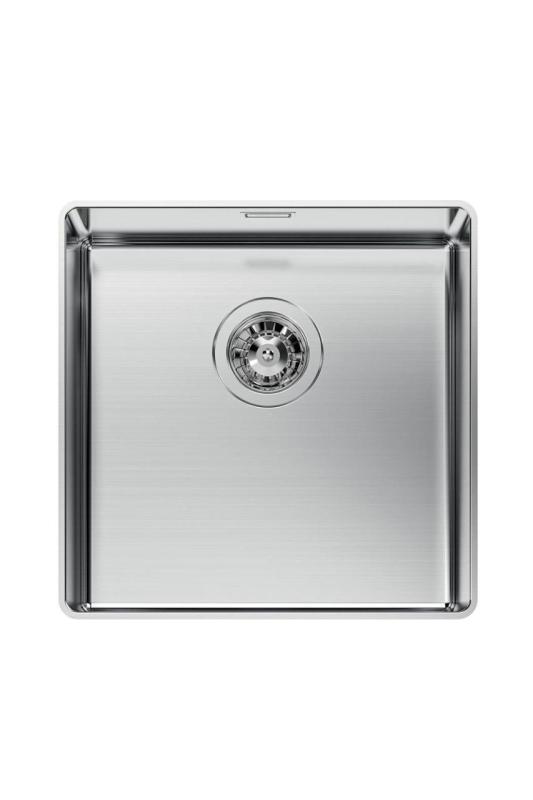 Foster Phantom Slimline Edelstahl Spülbecken 40x40cm Unterbau für keramische Arbeitsplatten 1208971123