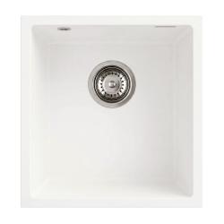 Graniteland Miniva Évier en Granit Blanc sous-plan 385x410 mm 1208971452