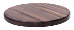 Woodsea Boucher Rond - Planche à Découper en Bois de Noyer Rond Ø50 cm 1208971533