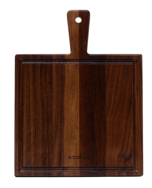 Woodsea Dunes Walnuss M - Walnussholz Dunes Schneidebrett 34x26 cm 1208971548