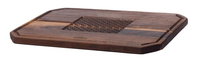 Woodsea Castle Steak - Walnussholz Steak Schneide- und Servierbrett 45x30 cm 1208971569