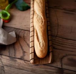 Woodsea Boardette - Planche à pain et à servir française en bois de frêne 640x100 mm 1208971570