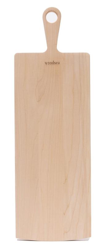Woodsea Kiefer Natur M - Ahornholz Schneidebrett 20x62 cm 1208971573