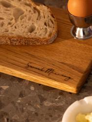 Petit Déjeuner Woodsea - Planche de Service en Chêne 38x15 cm 1208971586