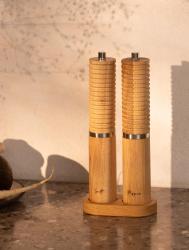 Woodsea Spice - Ensemble de moulin à poivre et sel en chêne Ø5x28 cm 1208971597