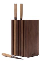 Woodsea Block Noyer S - Bloc Porte-couteaux en Noyer 13x8 cm 1208971608