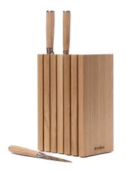 Woodsea Block Oak M - Bloc Porte-Couteaux en Chêne 17x12 cm 1208971610
