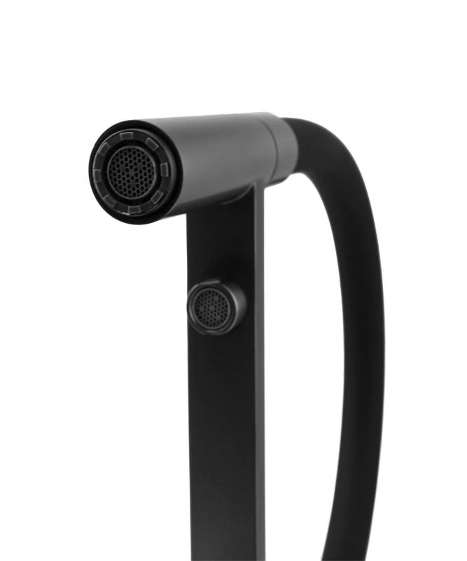 Pure.Sink Elite Steel Flex Robinet de cuisine en cuivre PVD à 3 voies avec bec flexible et eau filtrée PS8110-62