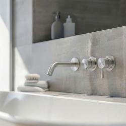 MURO TUA Mitigeur thermostatique encastré pour douche avec 1 sortie chrome M1.B31T.R.CR