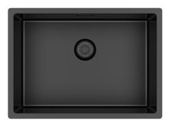 Pure.Sink Exclusivo Évier spécial en bronze de 35 cm de long 50 x 35 cm, rayon de 10 mm PEX5035-61